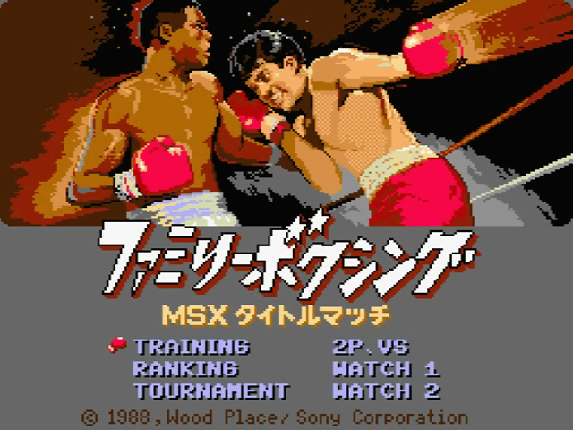 ファミリーボクシング