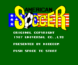 アメリカンサッカー